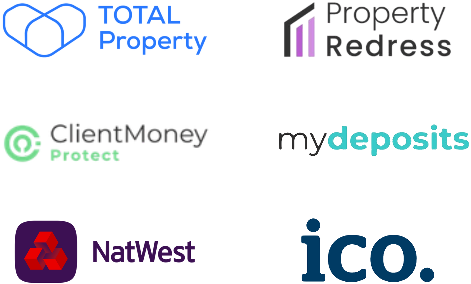 Total Property, Property Redress Scheme, Client Money Protect, mydeposits, NatWest and the Information Commissioner’s Office