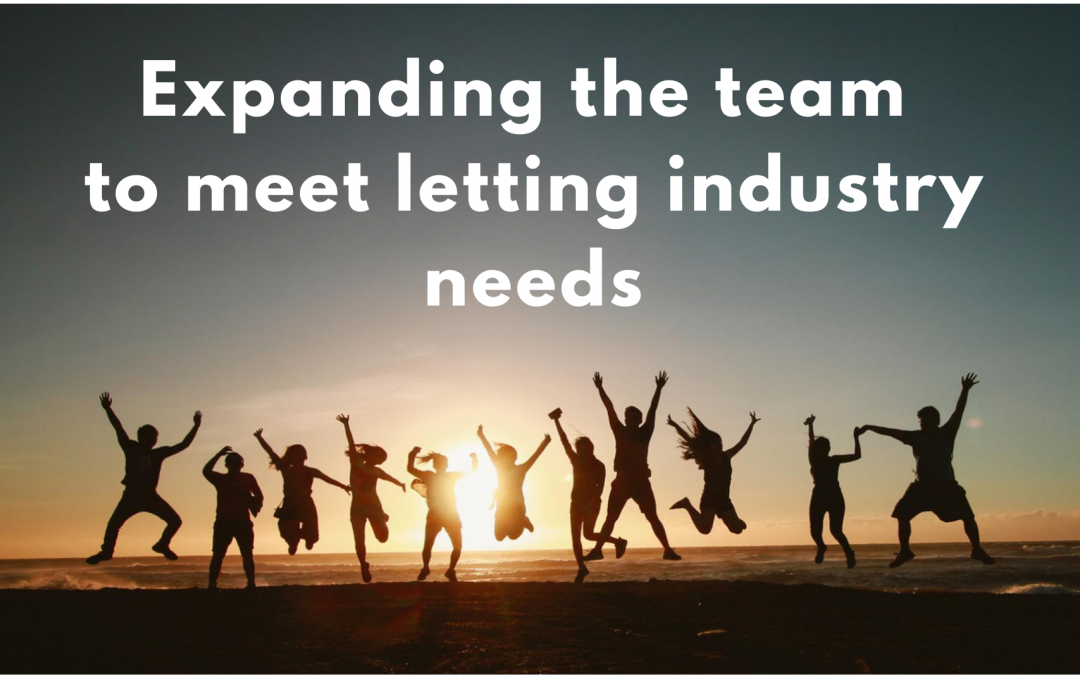 expanding the team to meet letting industry needs