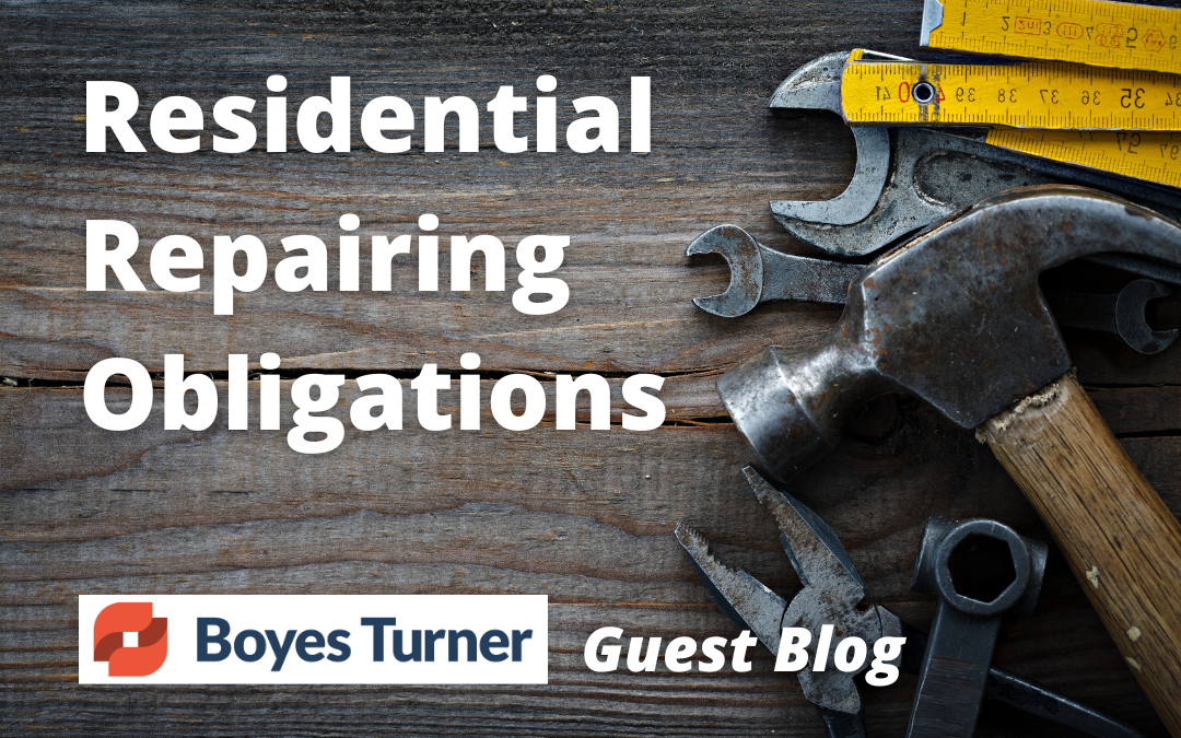 Residential Repairing Obligations