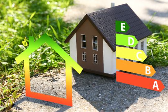 sustainability concept image EPC ratings and house sustainability concept image EPC ratings and house